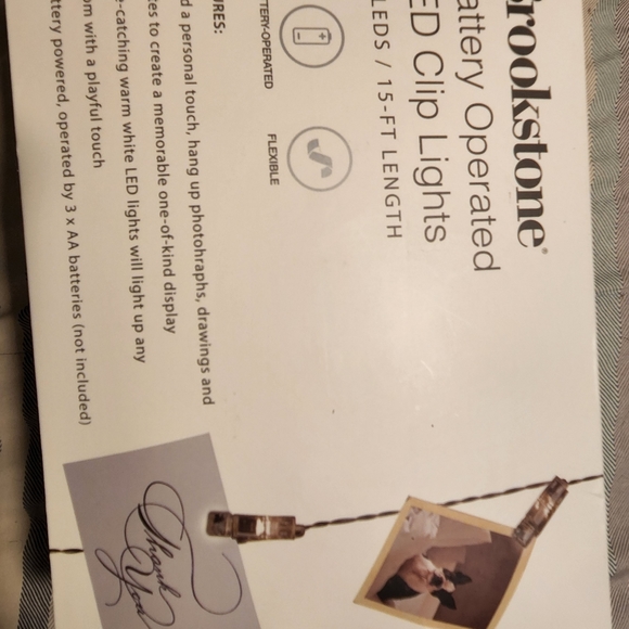 Brookstone Wall Decor Battery Led Clip Lights Poshmark